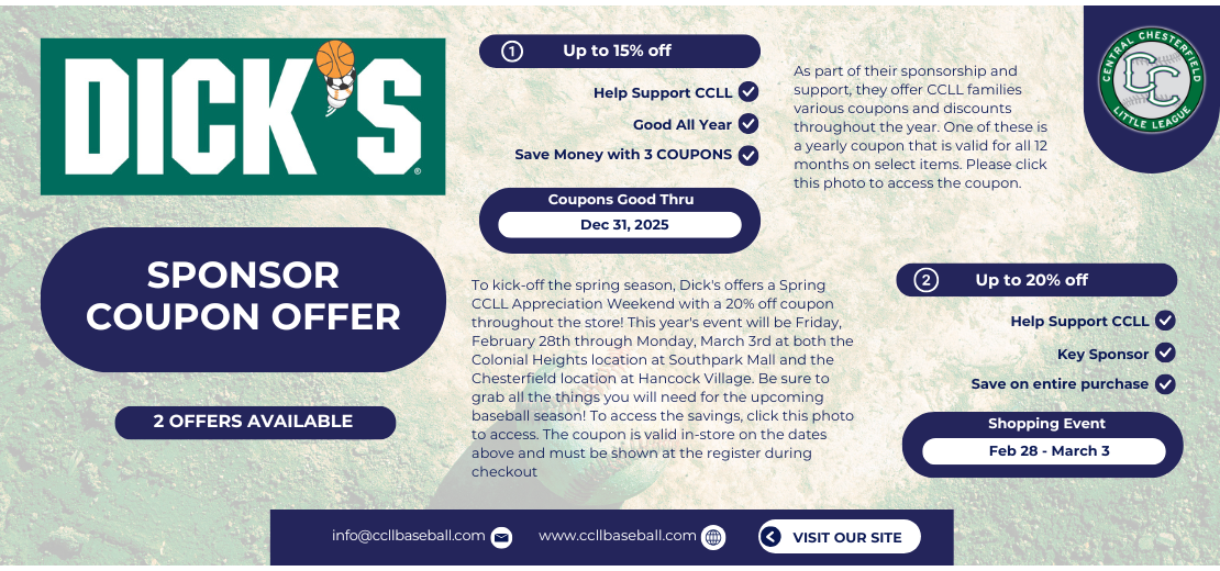 Save Money with Dick's Coupons!